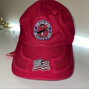U.S Open Bethpage Black Golf Tournament 2002 Edition Red Hat/Cap